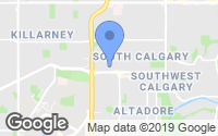 Map of Saddle Ridge, AB