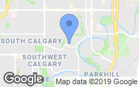 Map of Saddle Ridge, AB