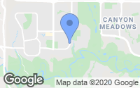 Map of Saddle Ridge, AB