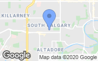 Map of Saddle Ridge, AB